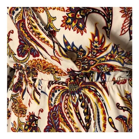 Show Me Your MuMu Bailey Floral Long Sleeve Romper Small NWOT - Picture 7 of 11